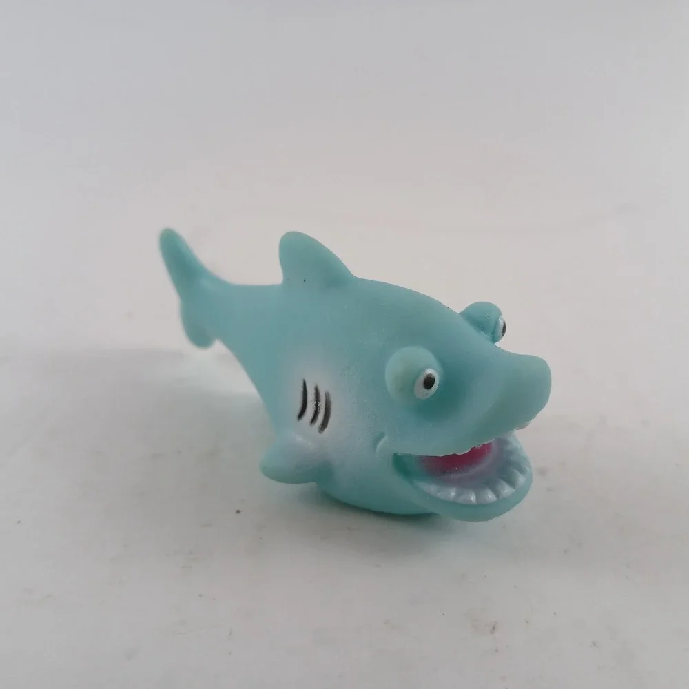 Bath Toys Dinosaur Megaladon Lot Of 4 Plastic Rubber